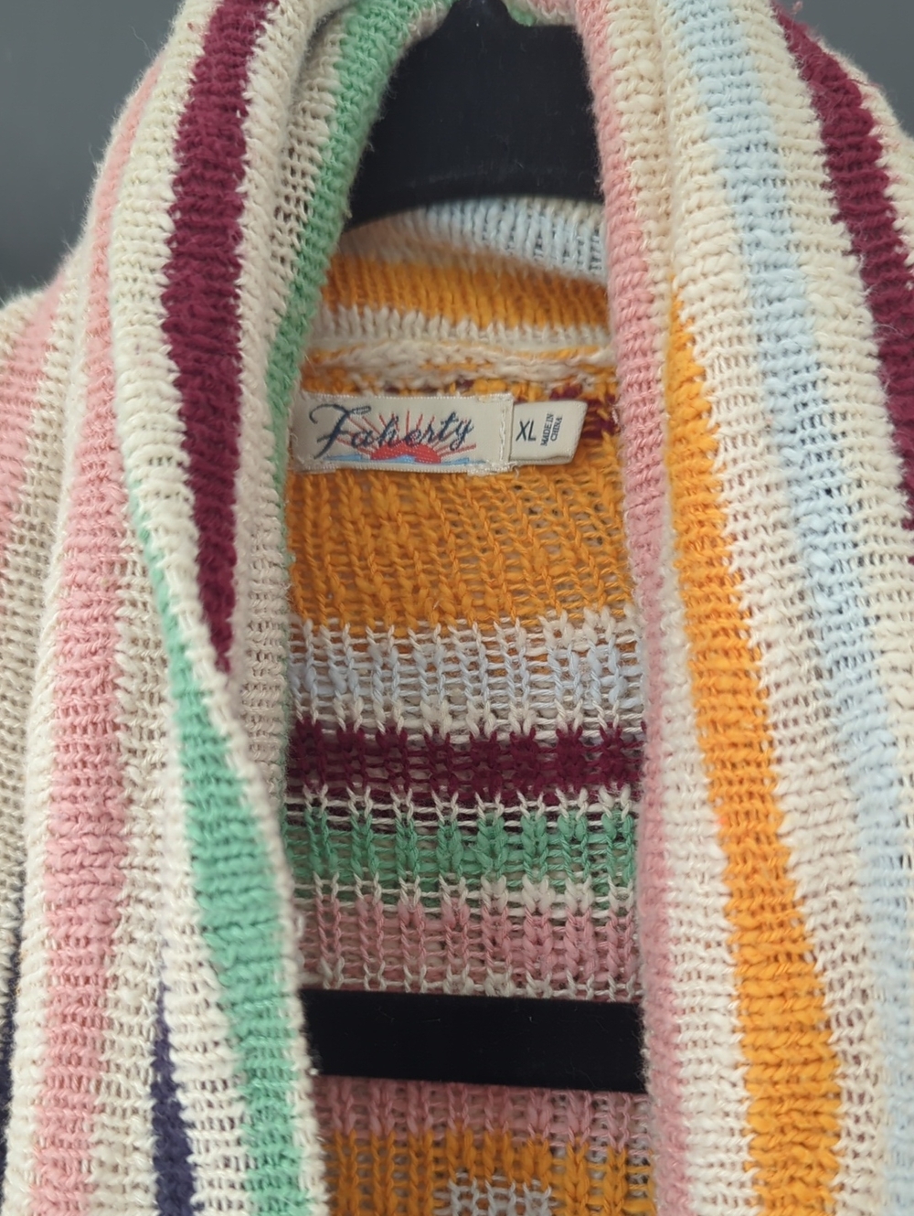 Faherty Duster Sweater - Picture 3 of 7